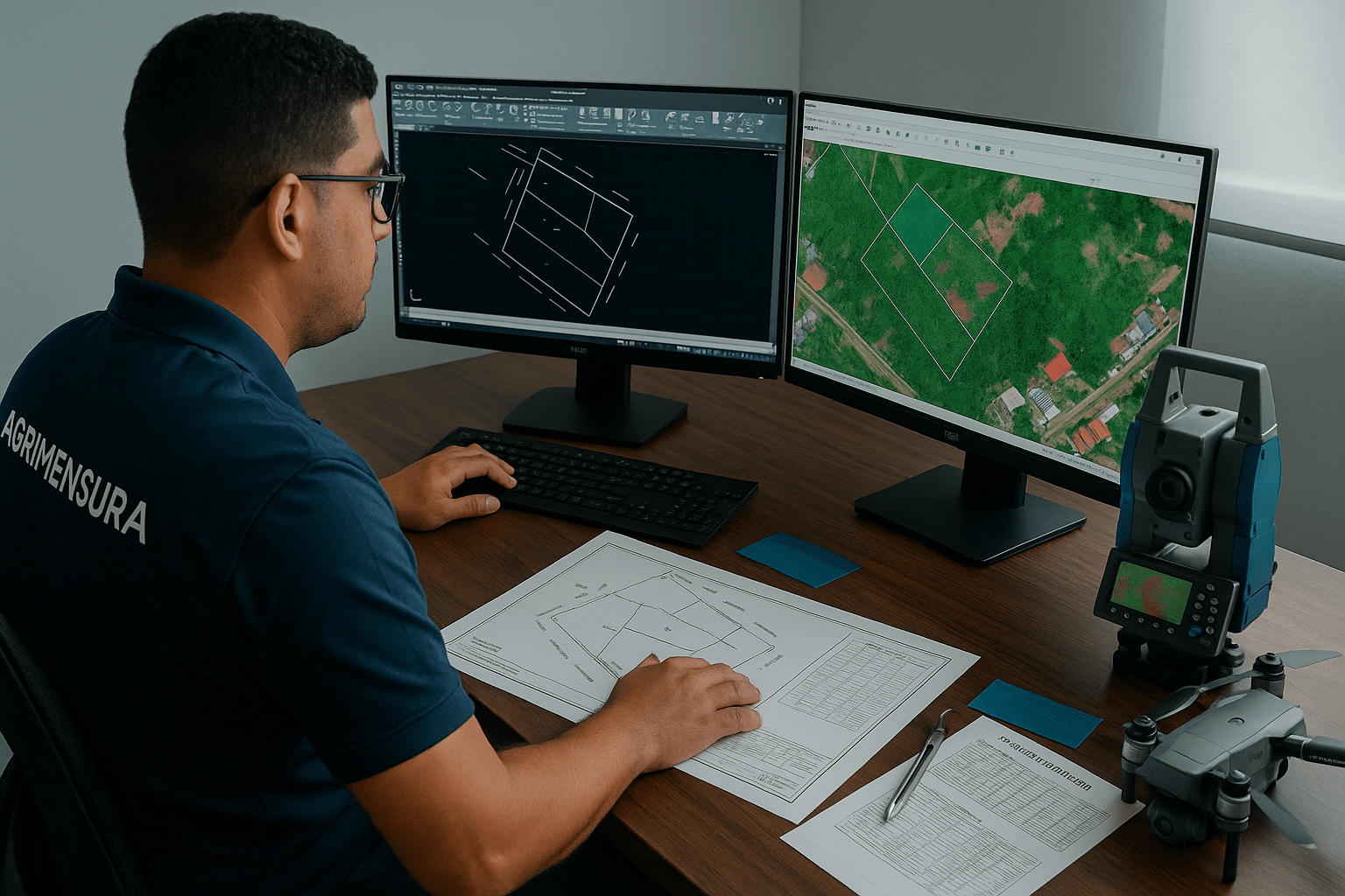 Mensura catastral: revisión técnica y procesamiento CAD/GIS