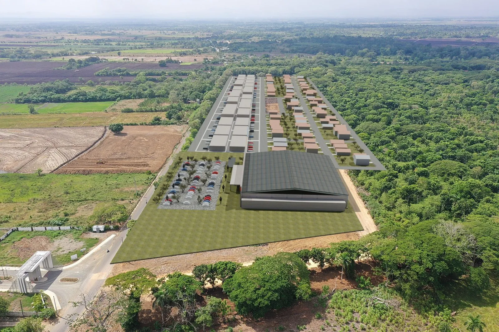 Tercera etapa: el proyecto terminado con las viviendas
