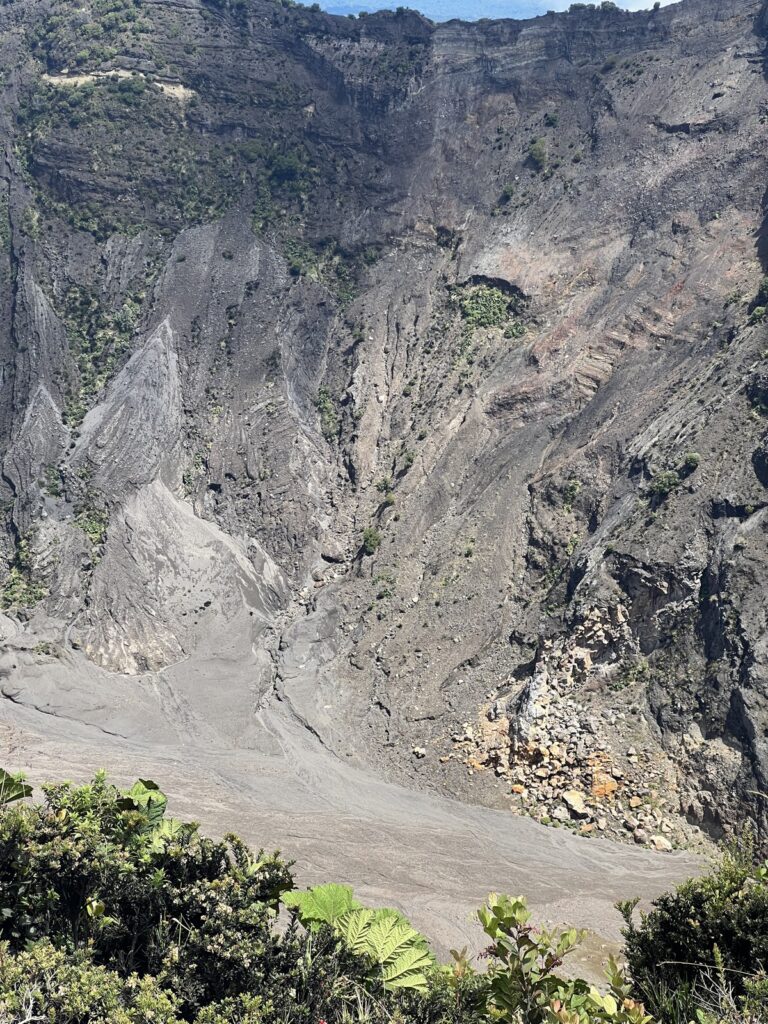 Vista aérea tomada con dron durante un levantamiento